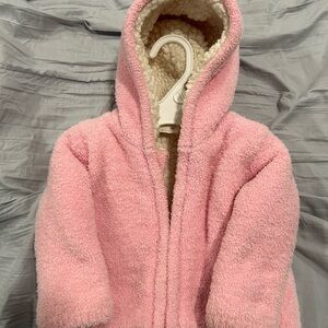 Cuddl Duds Pink Fleece Kids Jacket